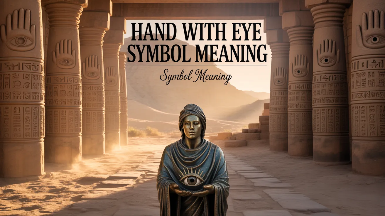 Hand With Eye Symbol Meaning